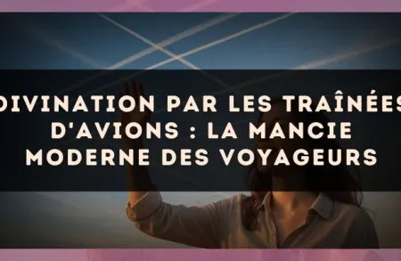 Divination par les traînées d'avions : la mancie moderne des voyageurs