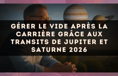 Gérer le vide après la carrière grâce aux transits de Jupiter et Saturne 2026