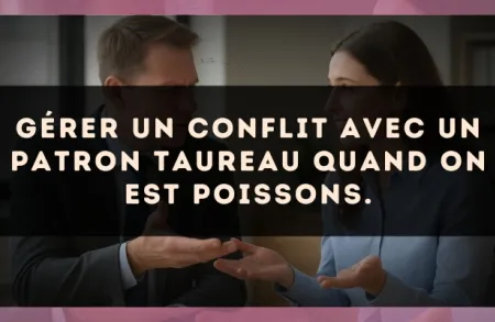 Gérer un conflit avec un patron Taureau quand on est Poissons.