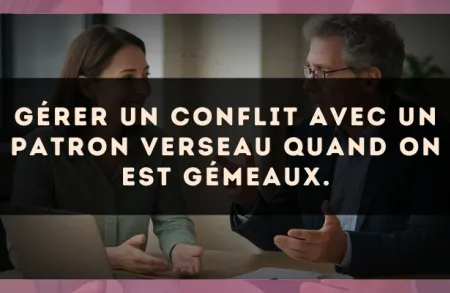 Gérer un conflit avec un patron Verseau quand on est Gémeaux.