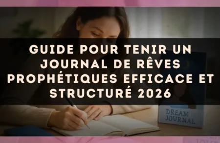 Guide pour tenir un journal de rêves prophétiques efficace et structuré 2026