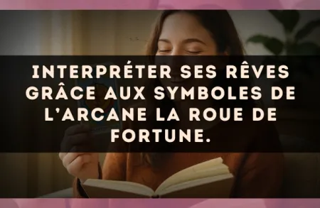 Interpréter ses rêves grâce aux symboles de l’arcane La Roue de Fortune.