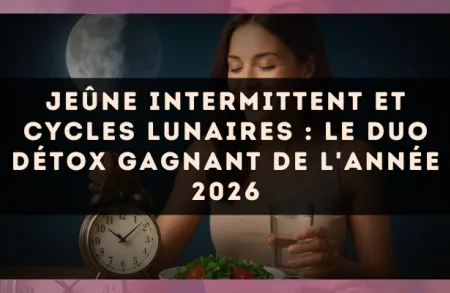 Jeûne intermittent et cycles lunaires : le duo détox gagnant de l'année 2026