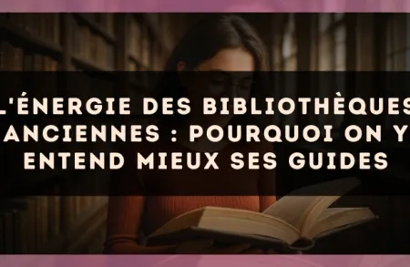 L'énergie des bibliothèques anciennes : pourquoi on y entend mieux ses guides