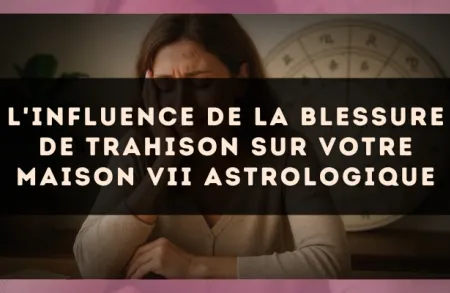 L'influence de la blessure de trahison sur votre Maison VII astrologique