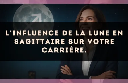 L'influence de la Lune en Sagittaire sur votre carrière.