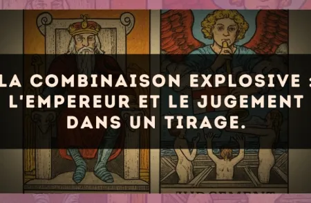 La combinaison explosive : L'Empereur et Le Jugement dans un tirage.