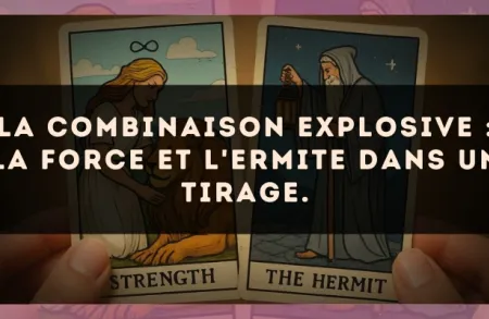 La combinaison explosive : La Force et L'Ermite dans un tirage.