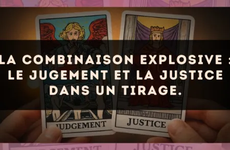 La combinaison explosive : Le Jugement et La Justice dans un tirage.