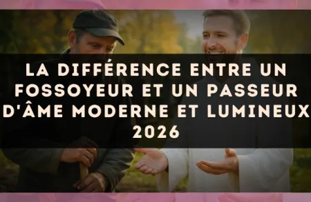 La différence entre un fossoyeur et un passeur d'âme moderne et lumineux 2026