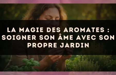 La magie des aromates : soigner son âme avec son propre jardin