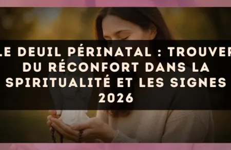 Le deuil périnatal : trouver du réconfort dans la spiritualité et les signes 2026