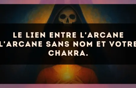 Le lien entre l'arcane L'Arcane sans nom et votre chakra.
