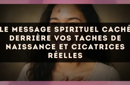 Le message spirituel caché derrière vos taches de naissance et cicatrices réelles