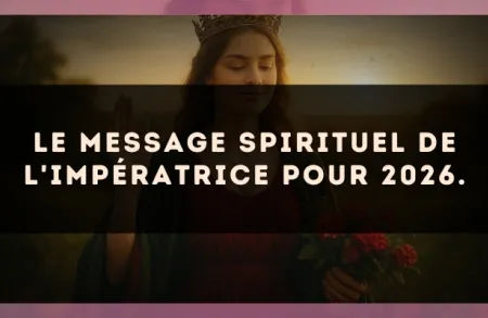 Le message spirituel de L'Impératrice pour 2026.