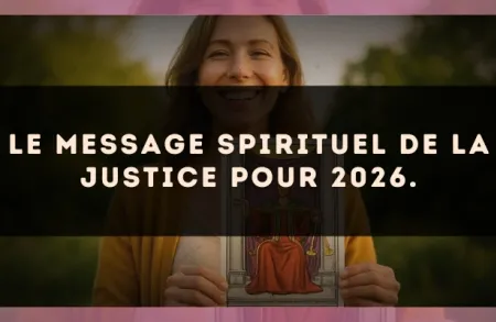 Le message spirituel de La Justice pour 2026.