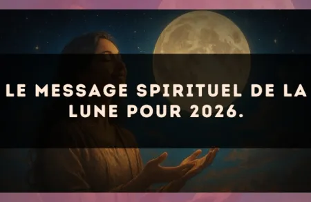 Le message spirituel de La Lune pour 2026.