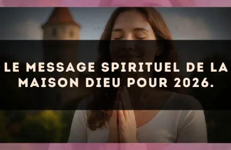 Le message spirituel de La Maison Dieu pour 2026.