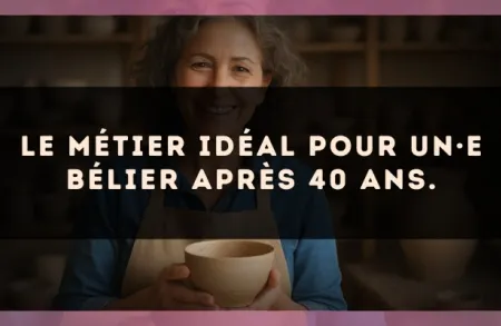 Le métier idéal pour un·e Bélier après 40 ans.
