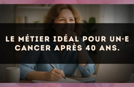 Le métier idéal pour un·e Cancer après 40 ans.
