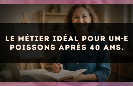Le métier idéal pour un·e Poissons après 40 ans.