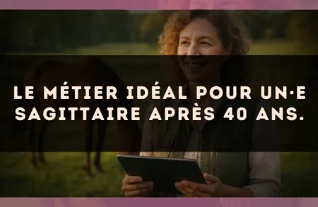 Le métier idéal pour un·e Sagittaire après 40 ans.