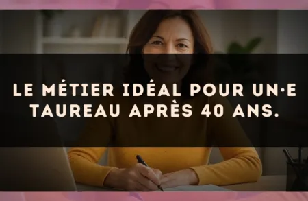Le métier idéal pour un·e Taureau après 40 ans.