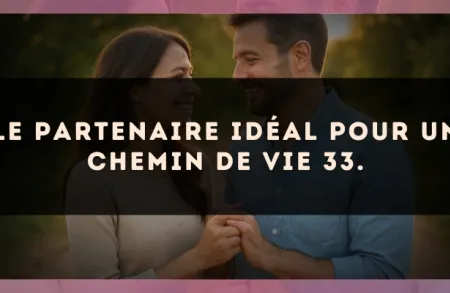 Le partenaire idéal pour un Chemin de Vie 33.