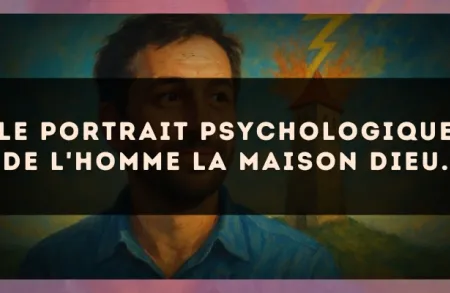 Le portrait psychologique de l'homme La Maison Dieu.