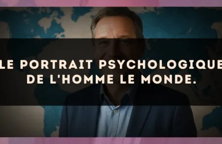 Le portrait psychologique de l'homme Le Monde.
