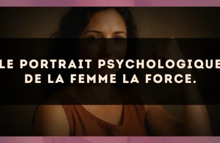 Le portrait psychologique de la femme La Force.