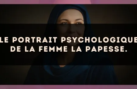 Le portrait psychologique de la femme La Papesse.
