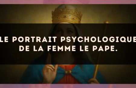 Le portrait psychologique de la femme Le Pape.