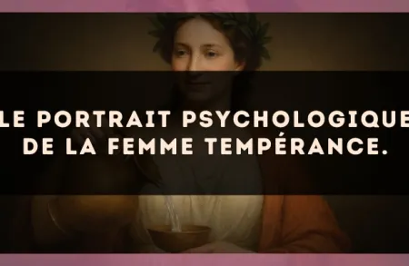 Le portrait psychologique de la femme Tempérance.