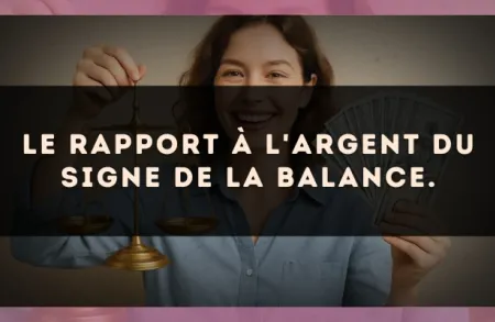 Le rapport à l'argent du signe de la Balance.