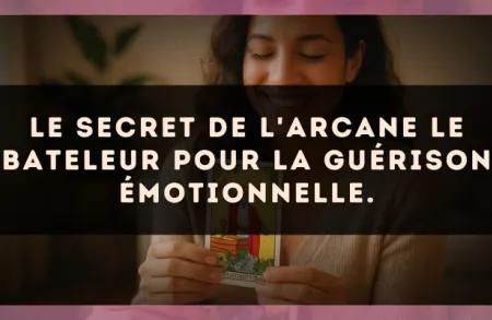 Le secret de l'arcane Le Bateleur pour la guérison émotionnelle.