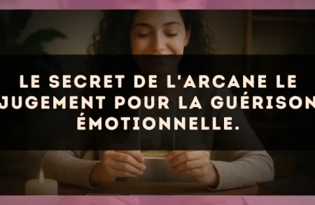 Le secret de l'arcane Le Jugement pour la guérison émotionnelle.