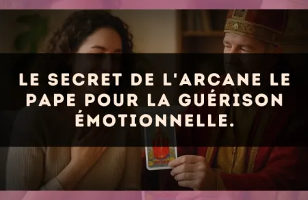 Le secret de l'arcane Le Pape pour la guérison émotionnelle.