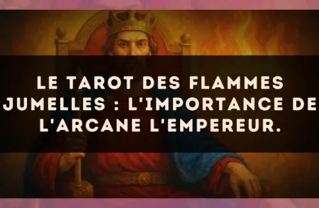 Le Tarot des flammes jumelles : l'importance de l'arcane L'Empereur.