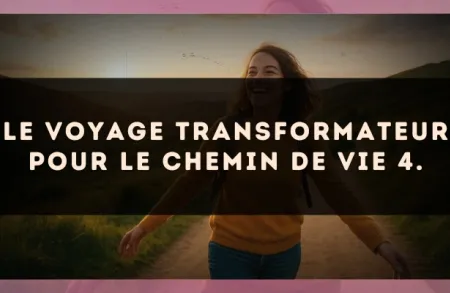 Le voyage transformateur pour le Chemin de Vie 4.