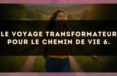 Le voyage transformateur pour le Chemin de Vie 6.