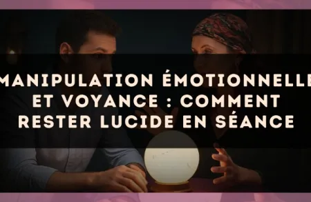 Manipulation émotionnelle et voyance : comment rester lucide en séance