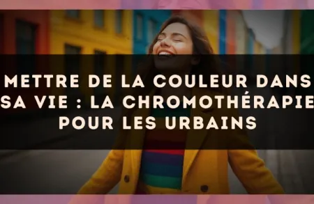 Mettre de la couleur dans sa vie : la chromothérapie pour les urbains