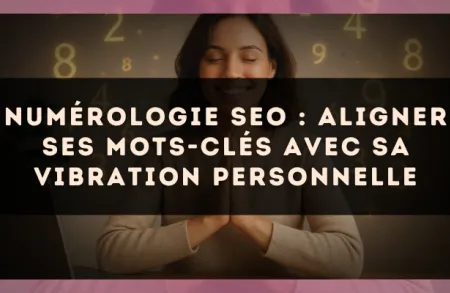 Numérologie SEO : aligner ses mots-clés avec sa vibration personnelle