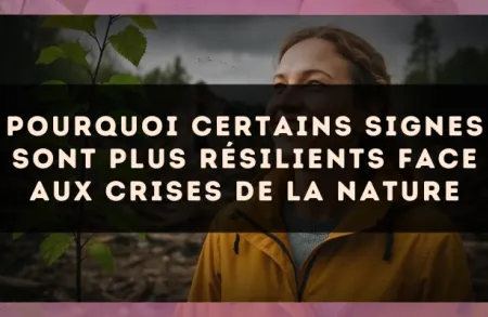 Pourquoi certains signes sont plus résilients face aux crises de la nature