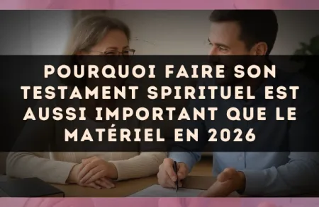 Pourquoi faire son testament spirituel est aussi important que le matériel en 2026
