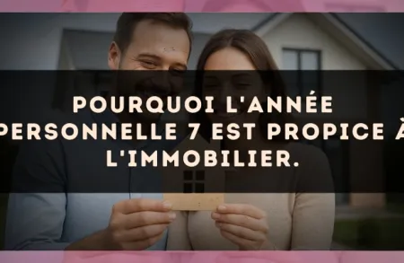 Pourquoi l'Année Personnelle 7 est propice à l'immobilier.