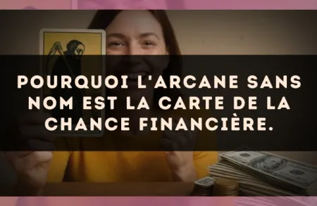 Pourquoi L'Arcane sans nom est la carte de la chance financière.