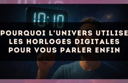 Pourquoi l'univers utilise les horloges digitales pour vous parler enfin