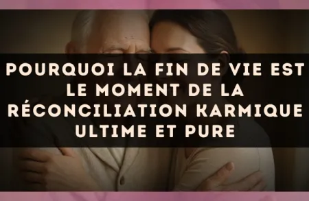 Pourquoi la fin de vie est le moment de la réconciliation karmique ultime et pure